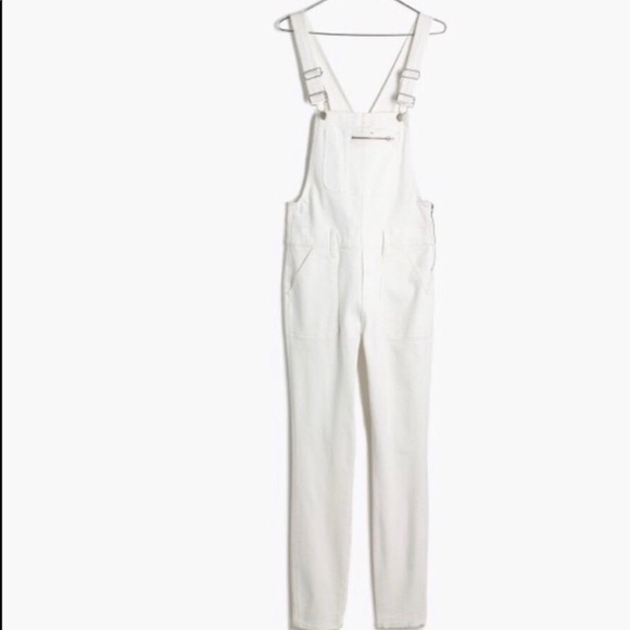 madewell pink overalls - Picture 2 of 8